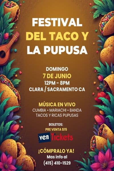 TACO Y PUPUSA FEST