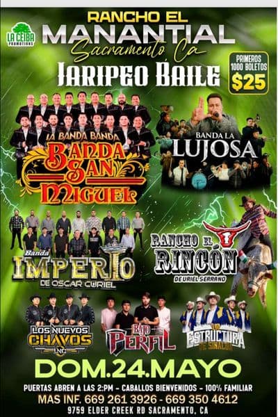 Jaripeo Baile en Sacramento CA