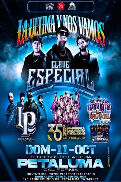 Clave Especial, Linea Personal, Banda Machos y más