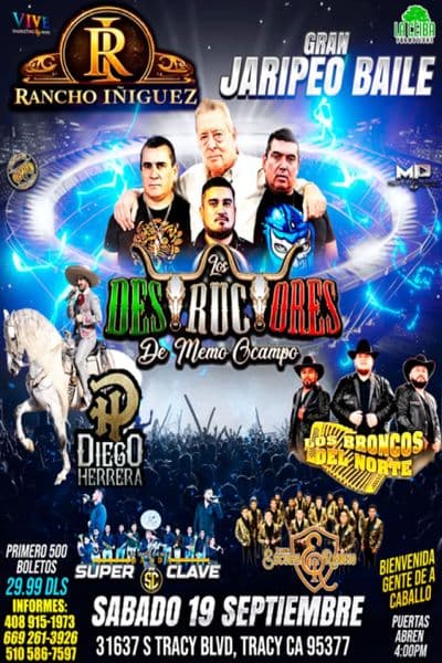 Gran Jaripeo Baile con LOS DESTRUCTORES