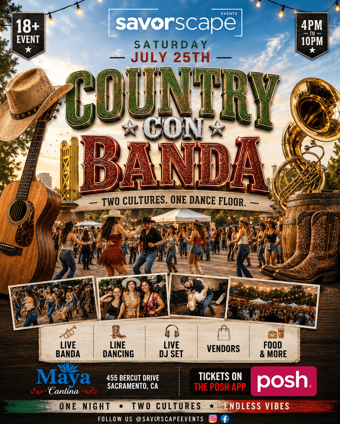 7/25 -  COUNTRY CON BANDA (18+)