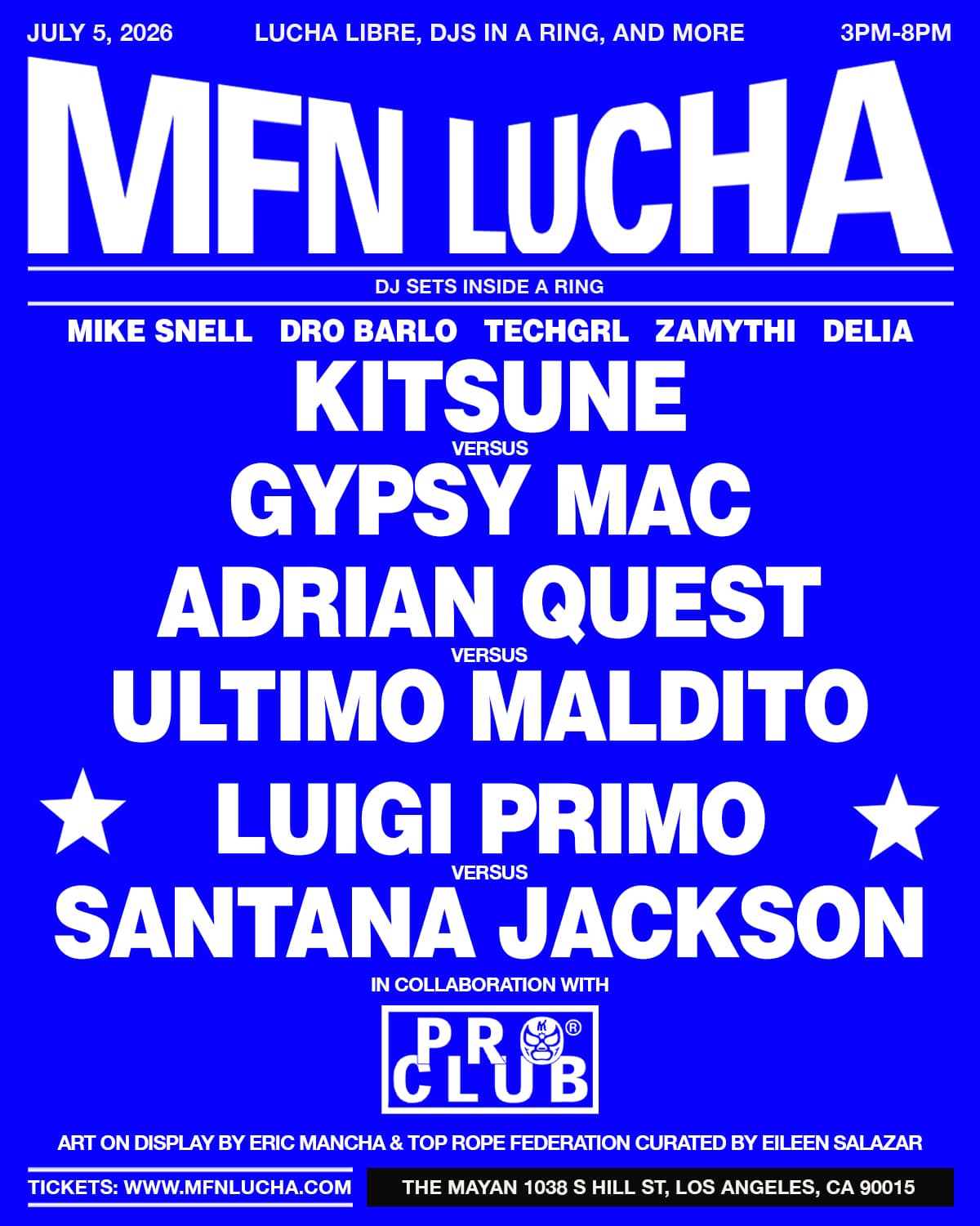 MFN LUCHA X PRO CLUB