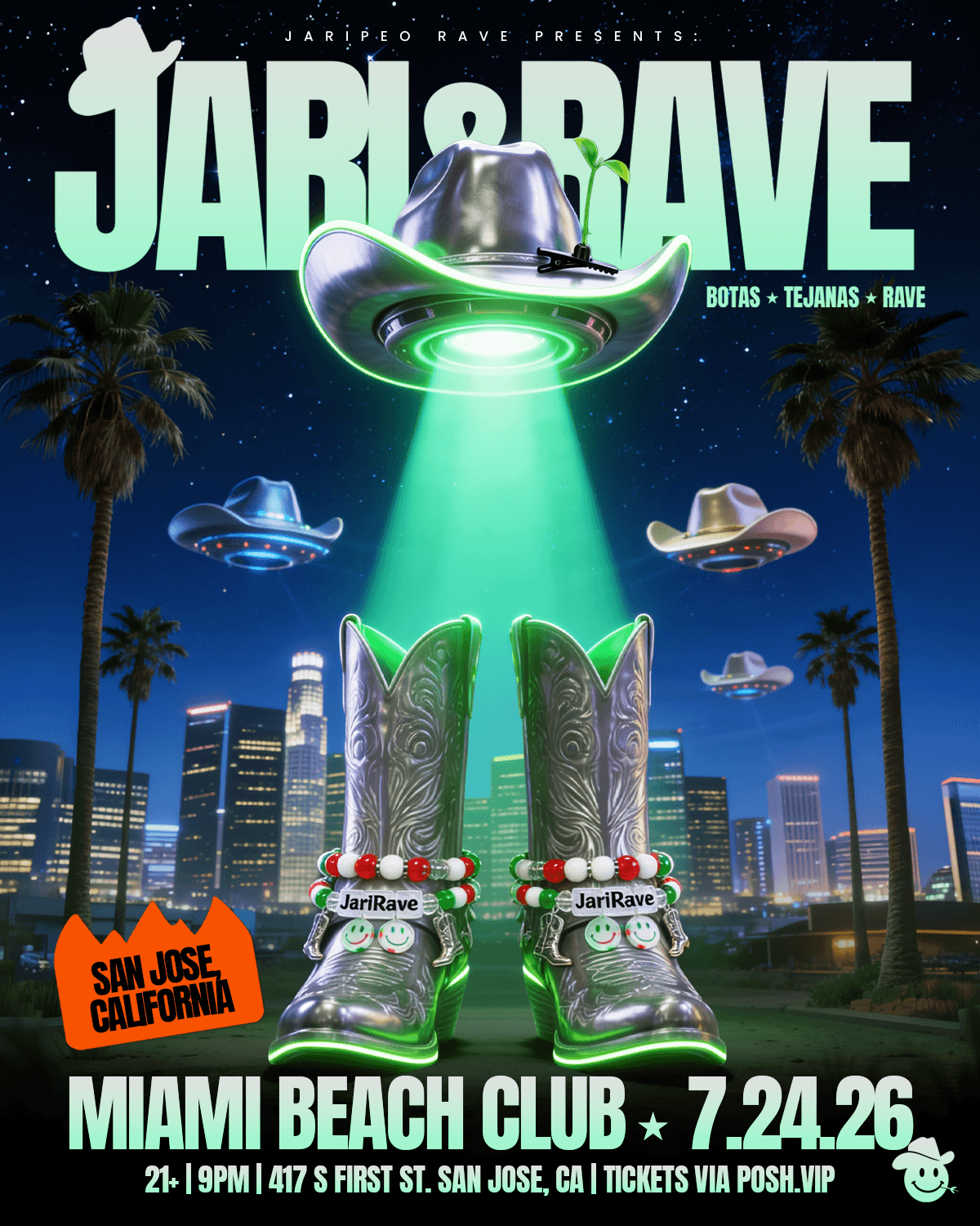 JARI&RAVE | SAN JOSE, CA | 21+