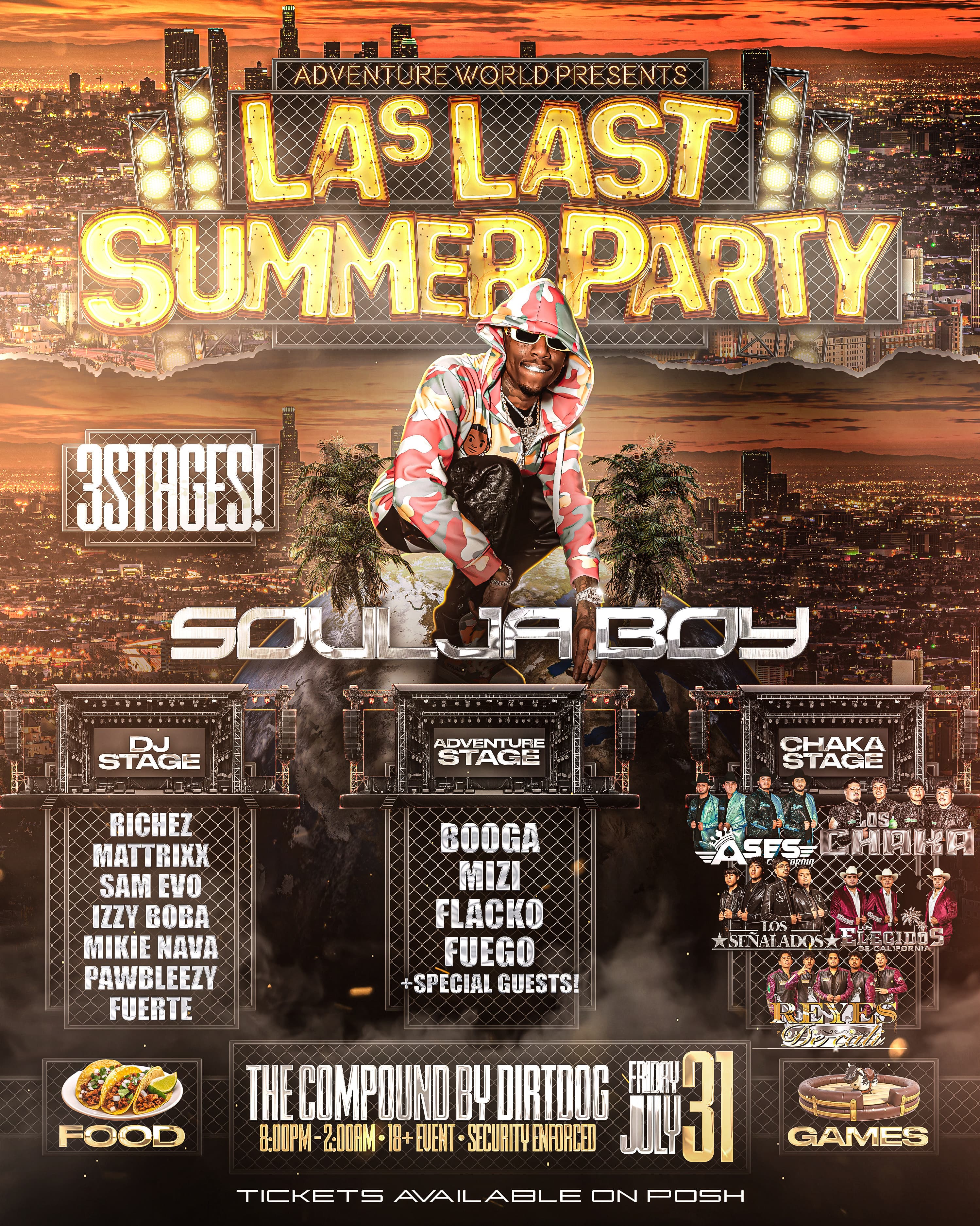 LA’s LAST SUMMER PARTY (ft. Soulja Boy)
