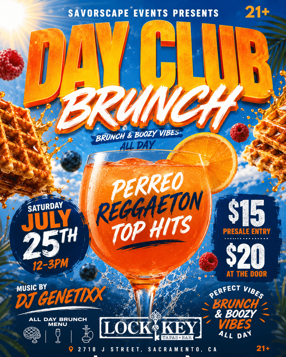 7/25 - DAY CLUB BRUNCH🍹