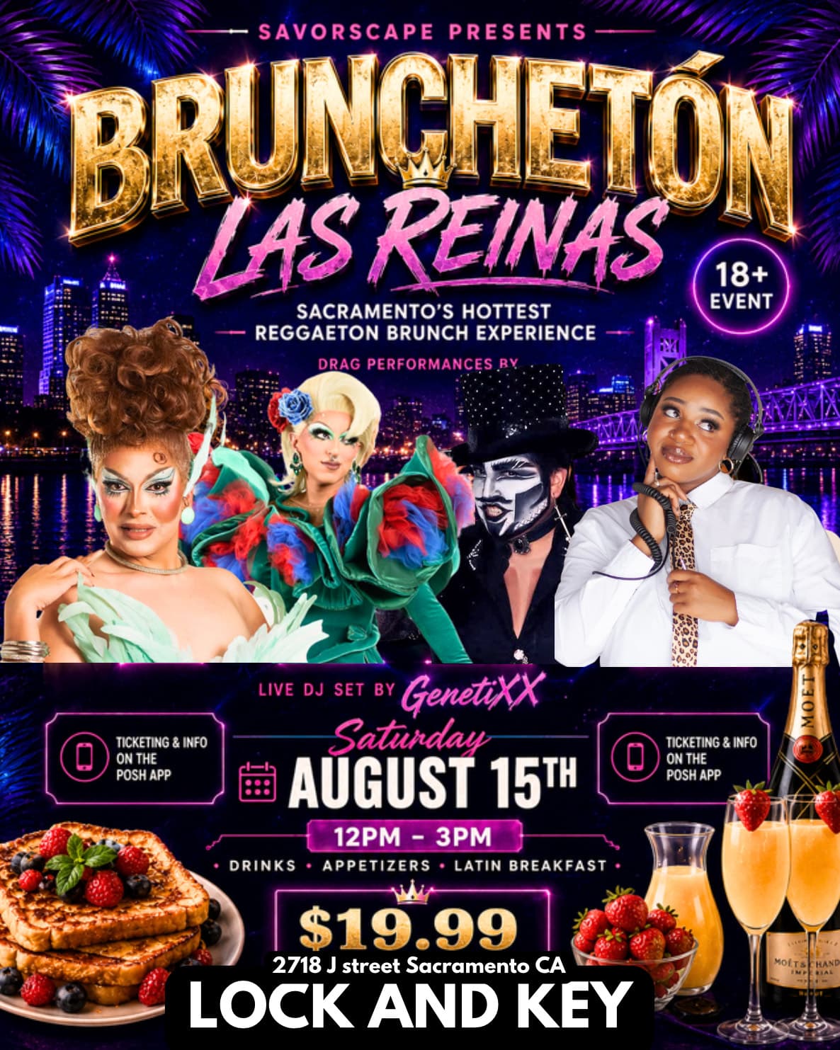 8/15 - BRUNCHETON LAS REINAS