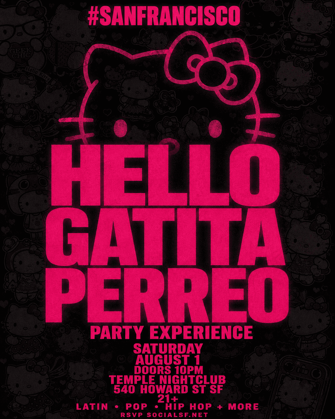 Hello Gatita Perreo @ Temple Nightclub