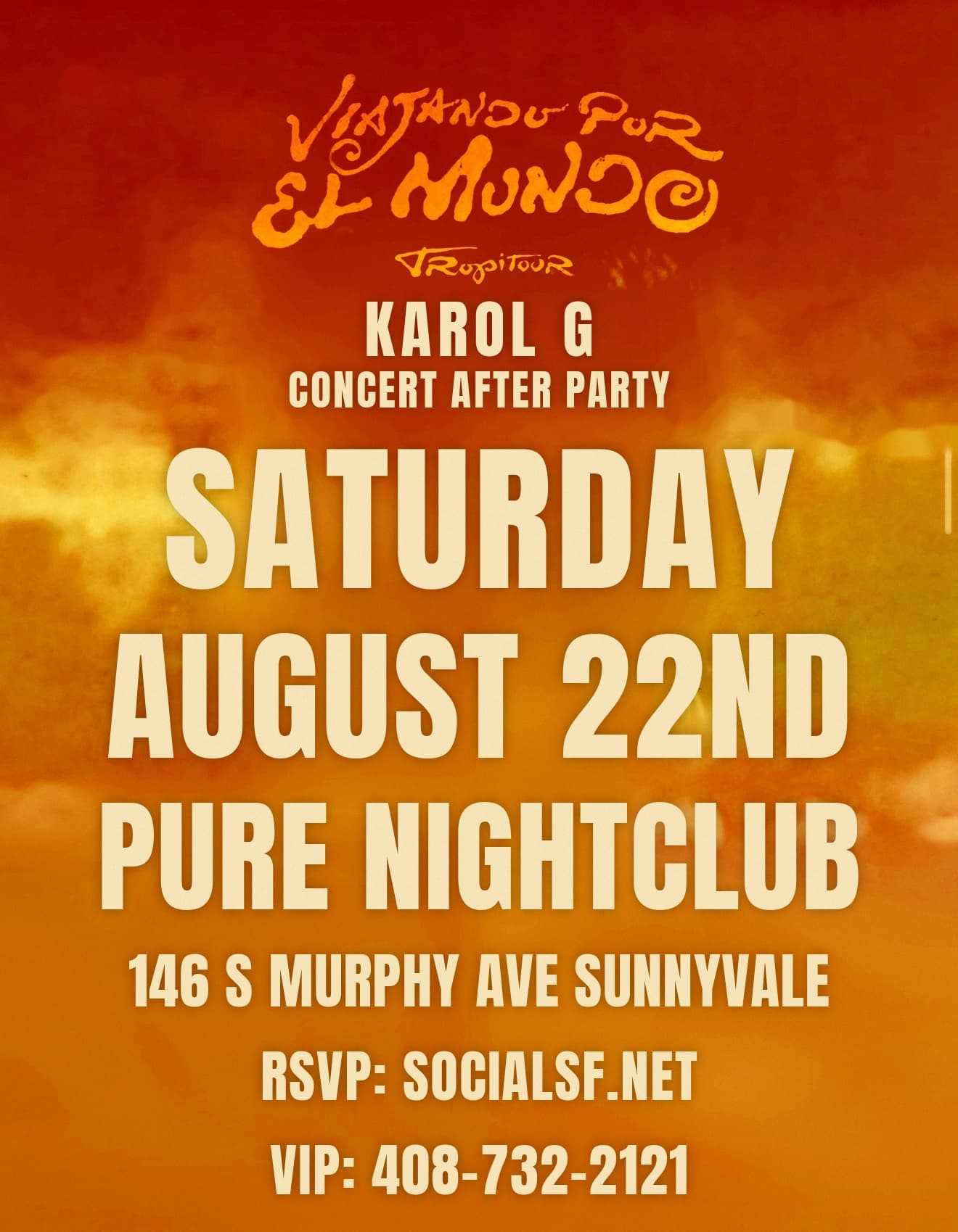 Karol G Concert After Party @ Pure Nightclub