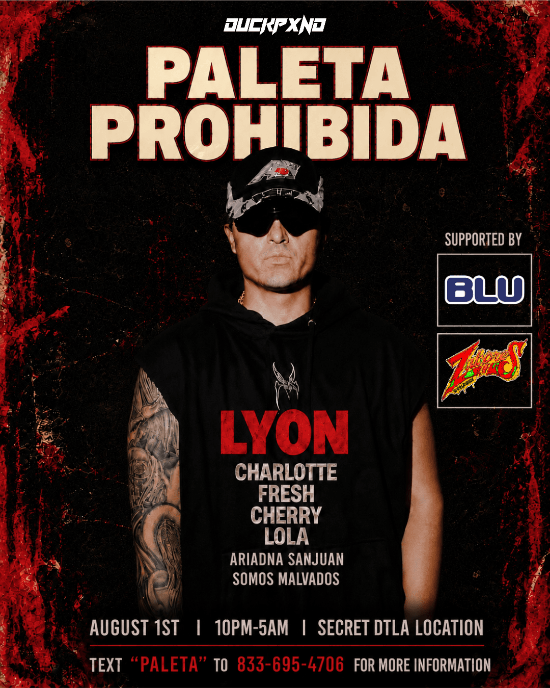DUCKPXND PRESENTS - PALETA PROHIBIDA