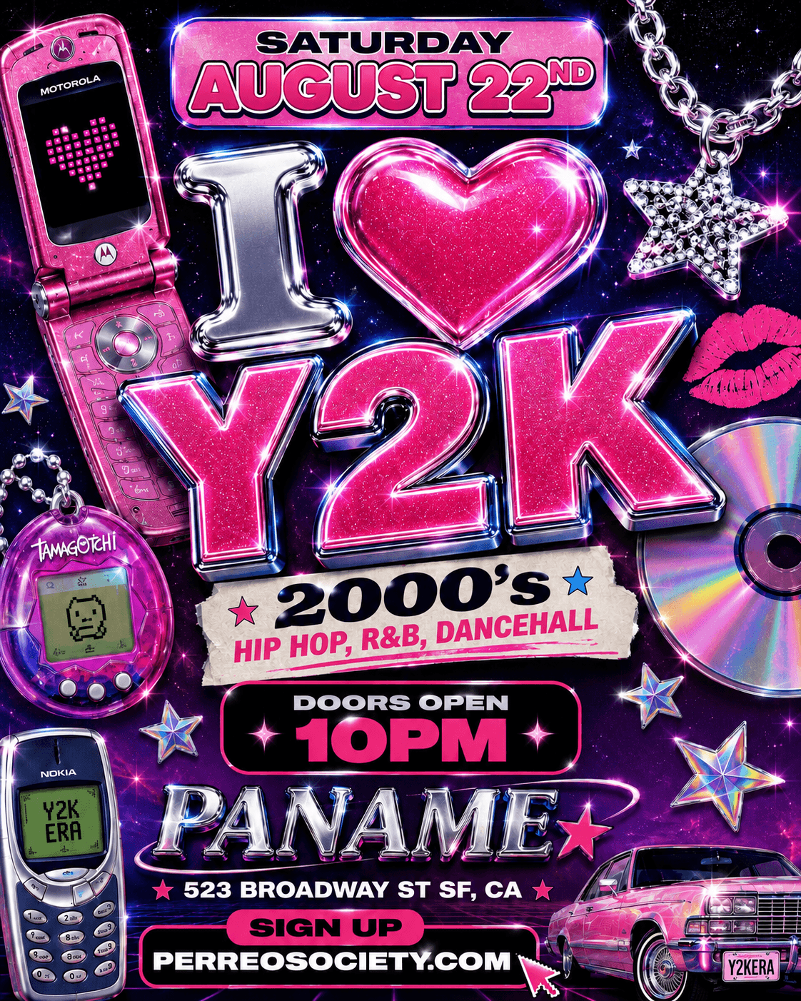 I🩷Y2K 2000’s HIP HOP, R&B, DANCEHALL @ PANAME 10PM