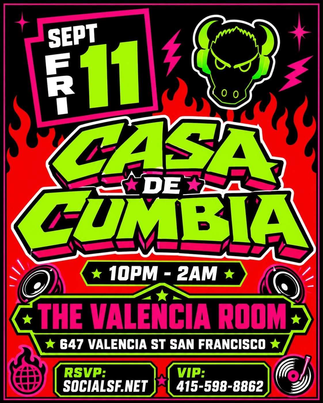 Casa De Cumbia @ The Valencia Room