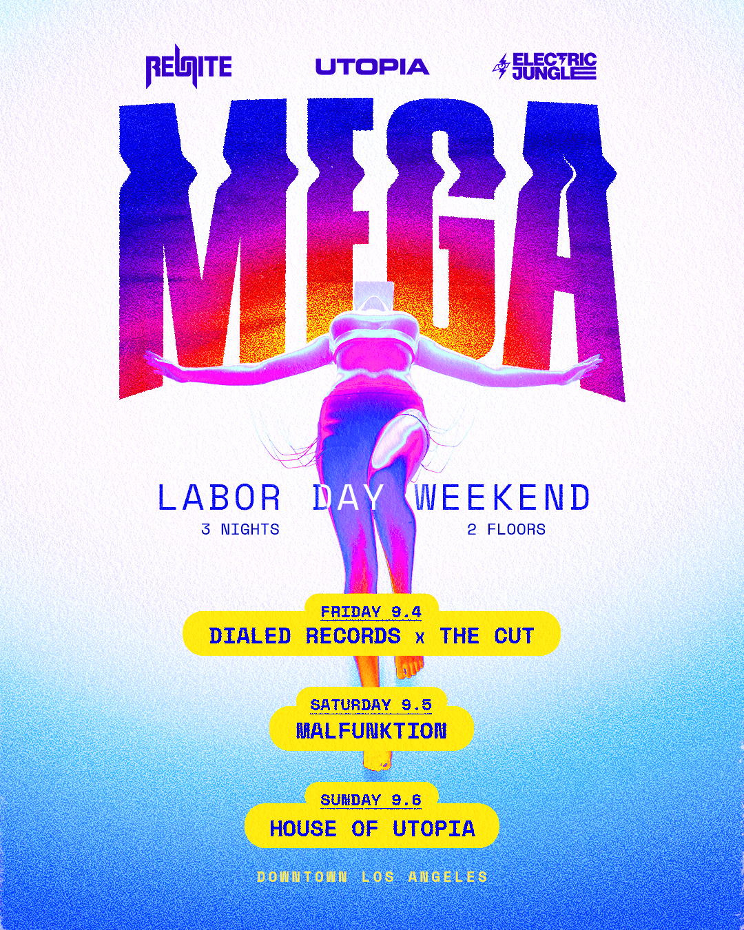 SUNDAY - UTOPIA - MEGA WEEKEND
