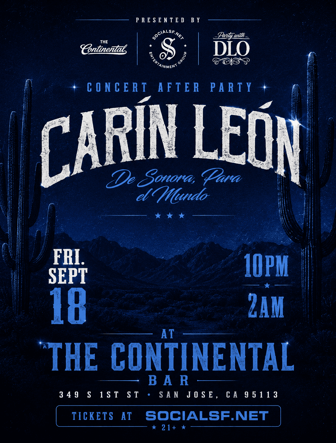 Carin Leon Concert After Party - San Jose