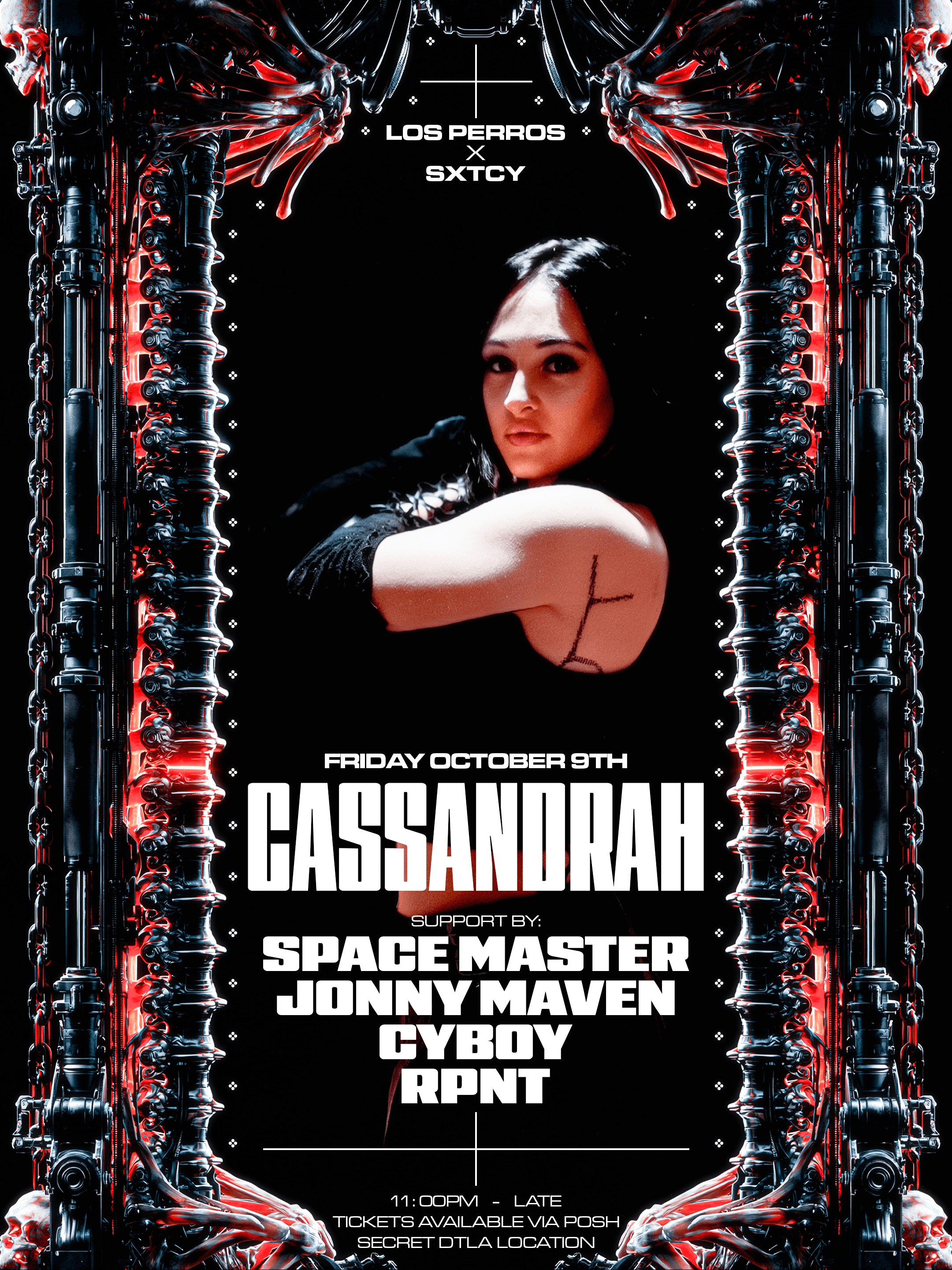 SXTCY X PERROS PRESENTS: CASSANDRAH