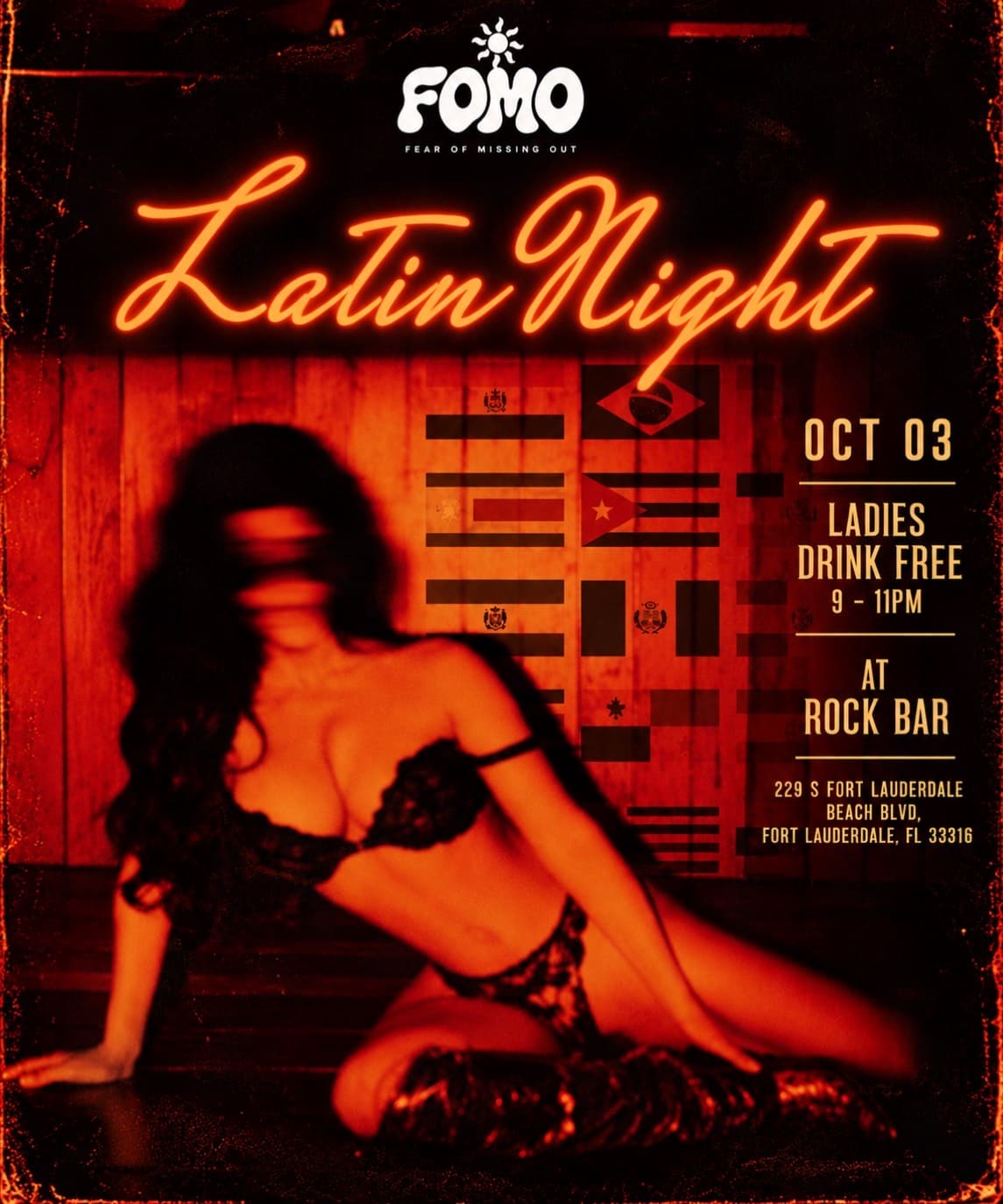 Latin Night At Rock Bar