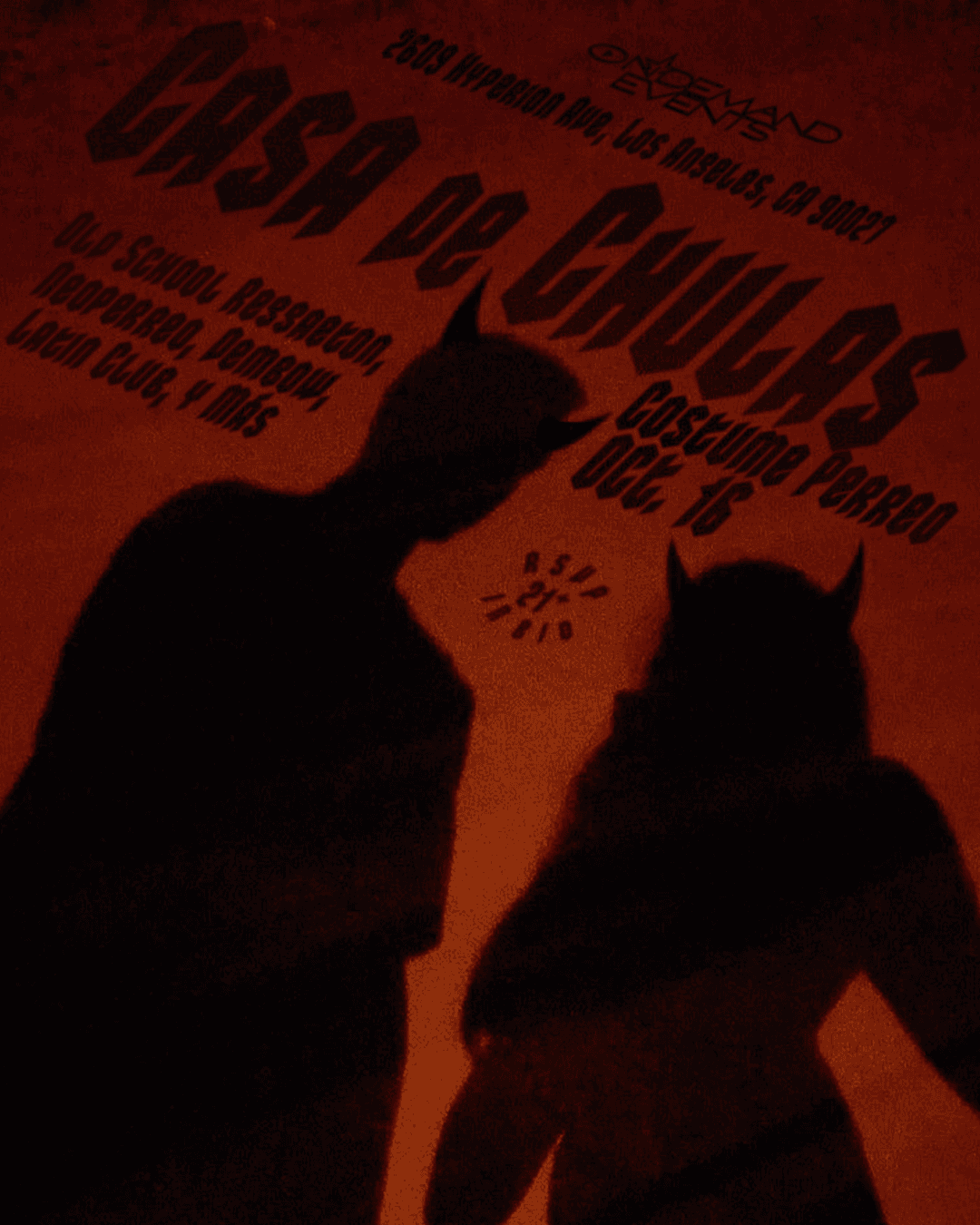 Casa de Chulas - Pre Halloween Perreo