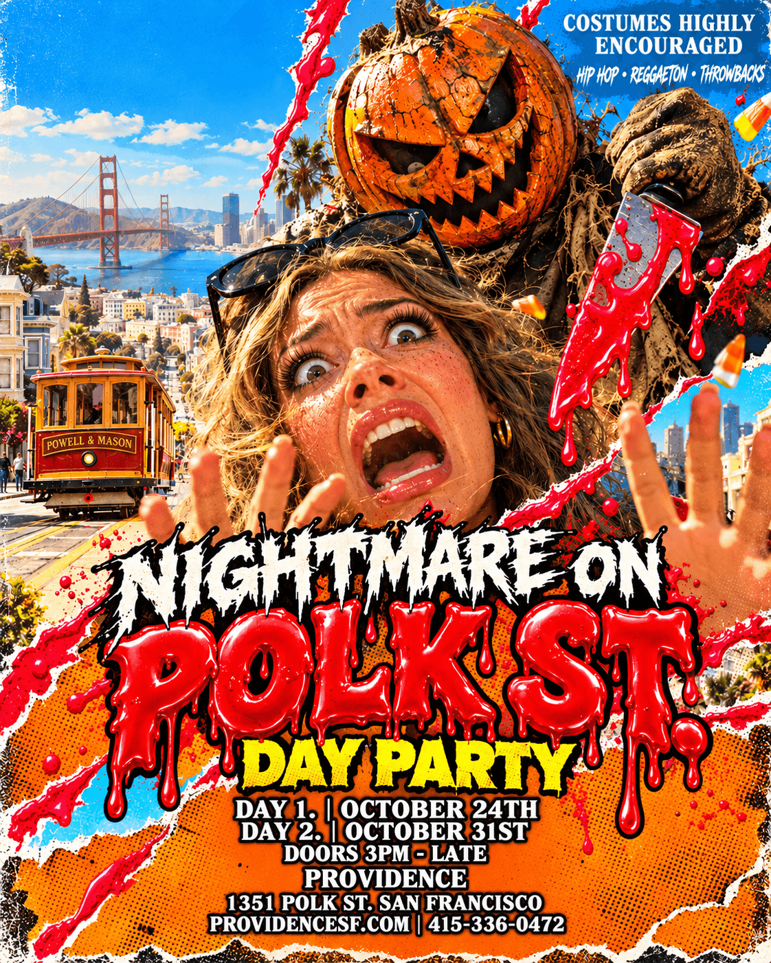 Nightmare on Polk St: Halloween Day Party (Day 1) | Providence SF