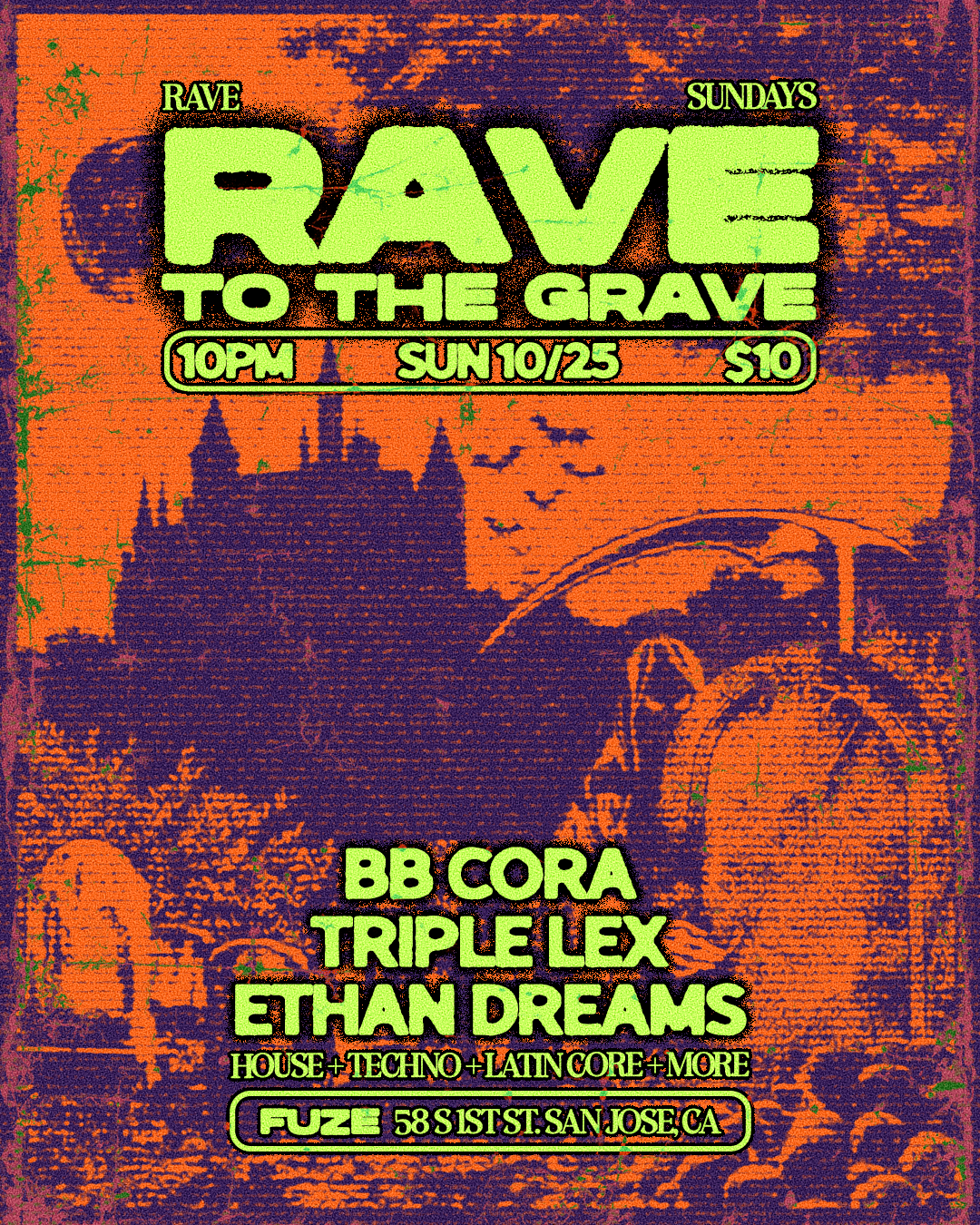 🎃RAVE TO THE GRAVE💀