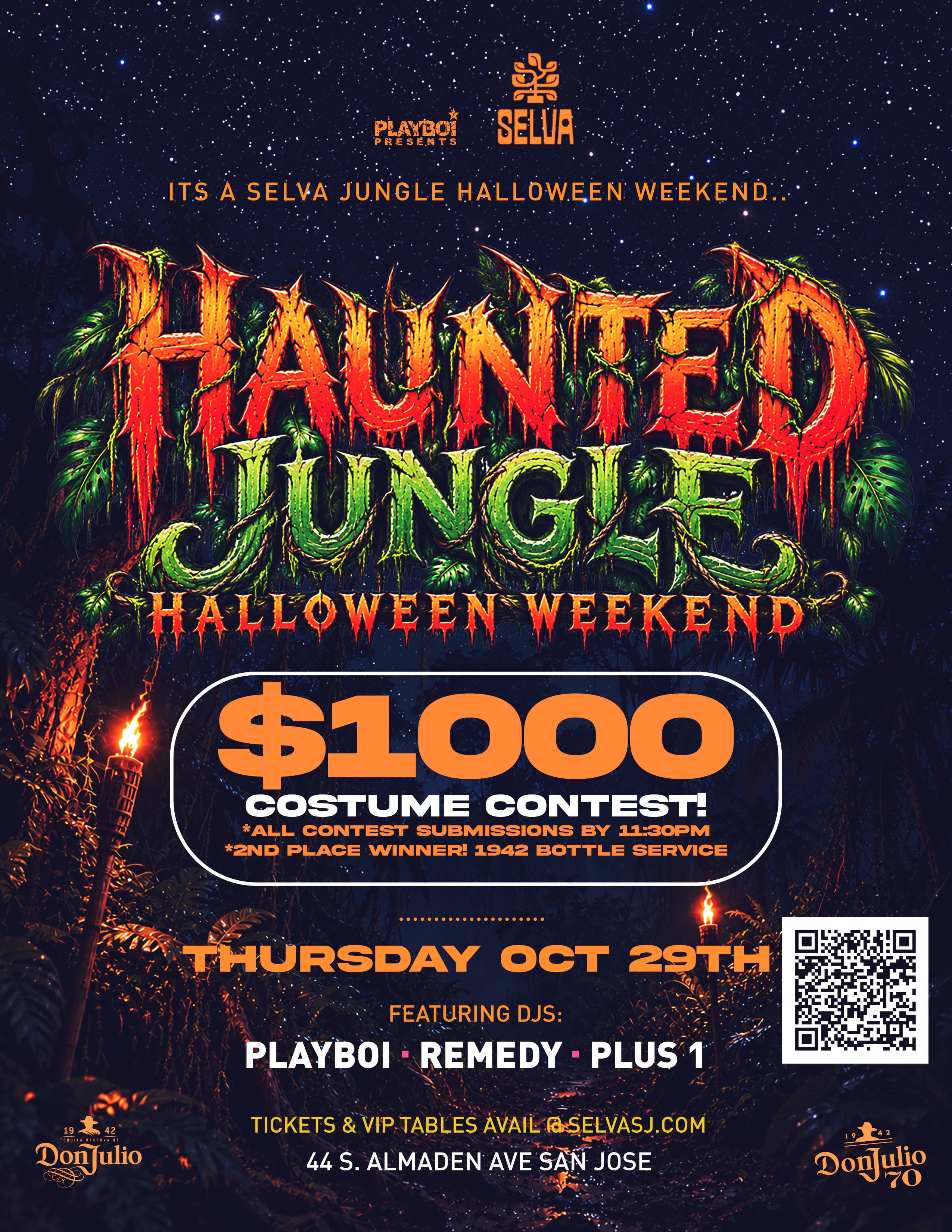 HAUNTED JUNGLE COSTUME CONTEST