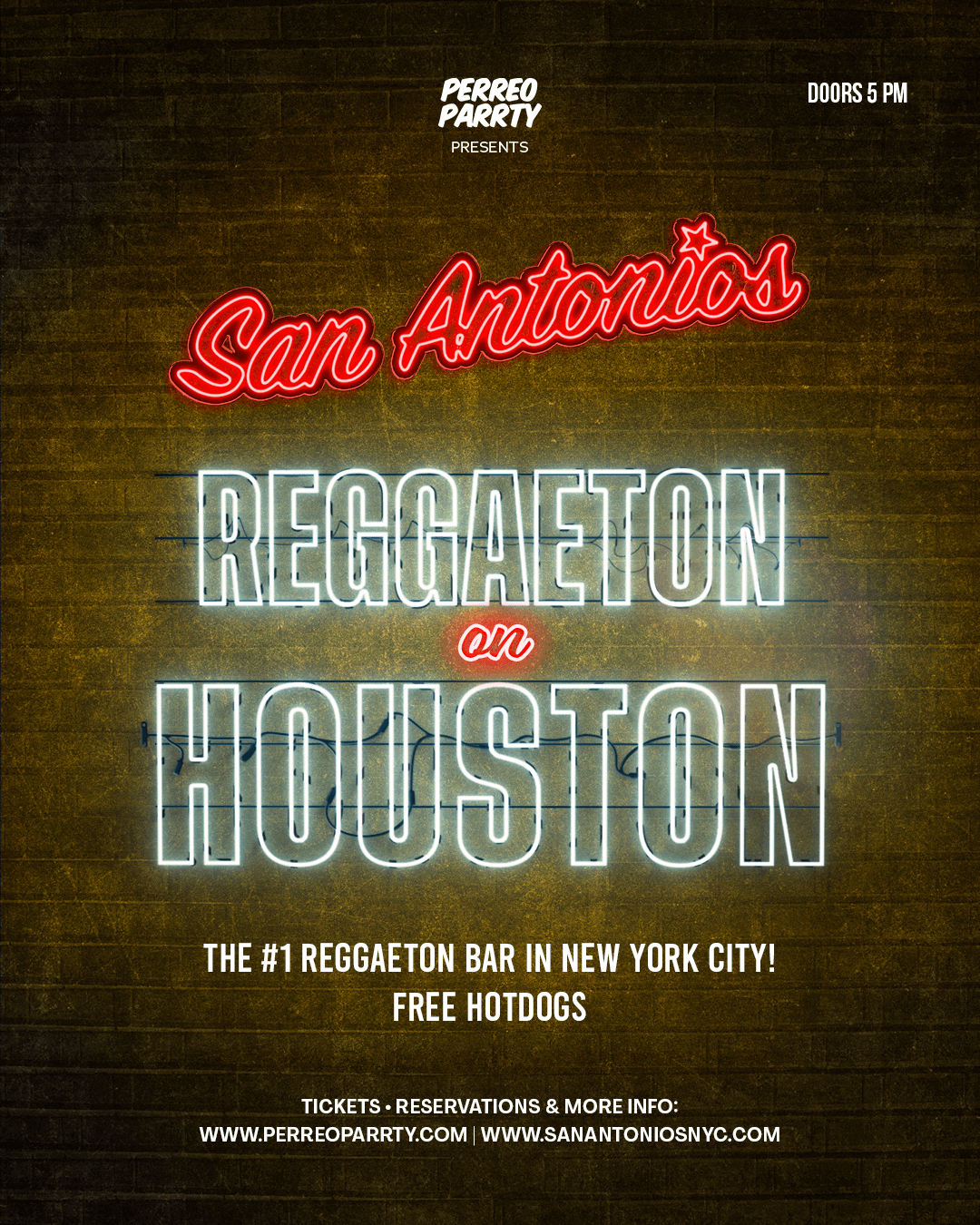 Reggaeton on Houston - Latin & Reggaeton Party NYC