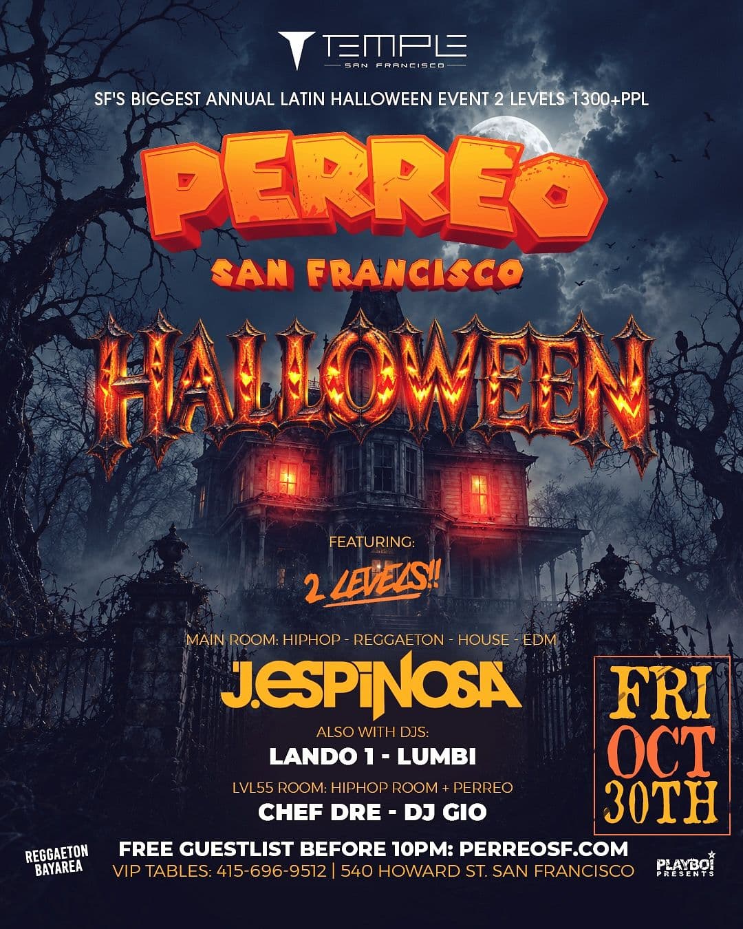 Perreo San Francisco Halloween!