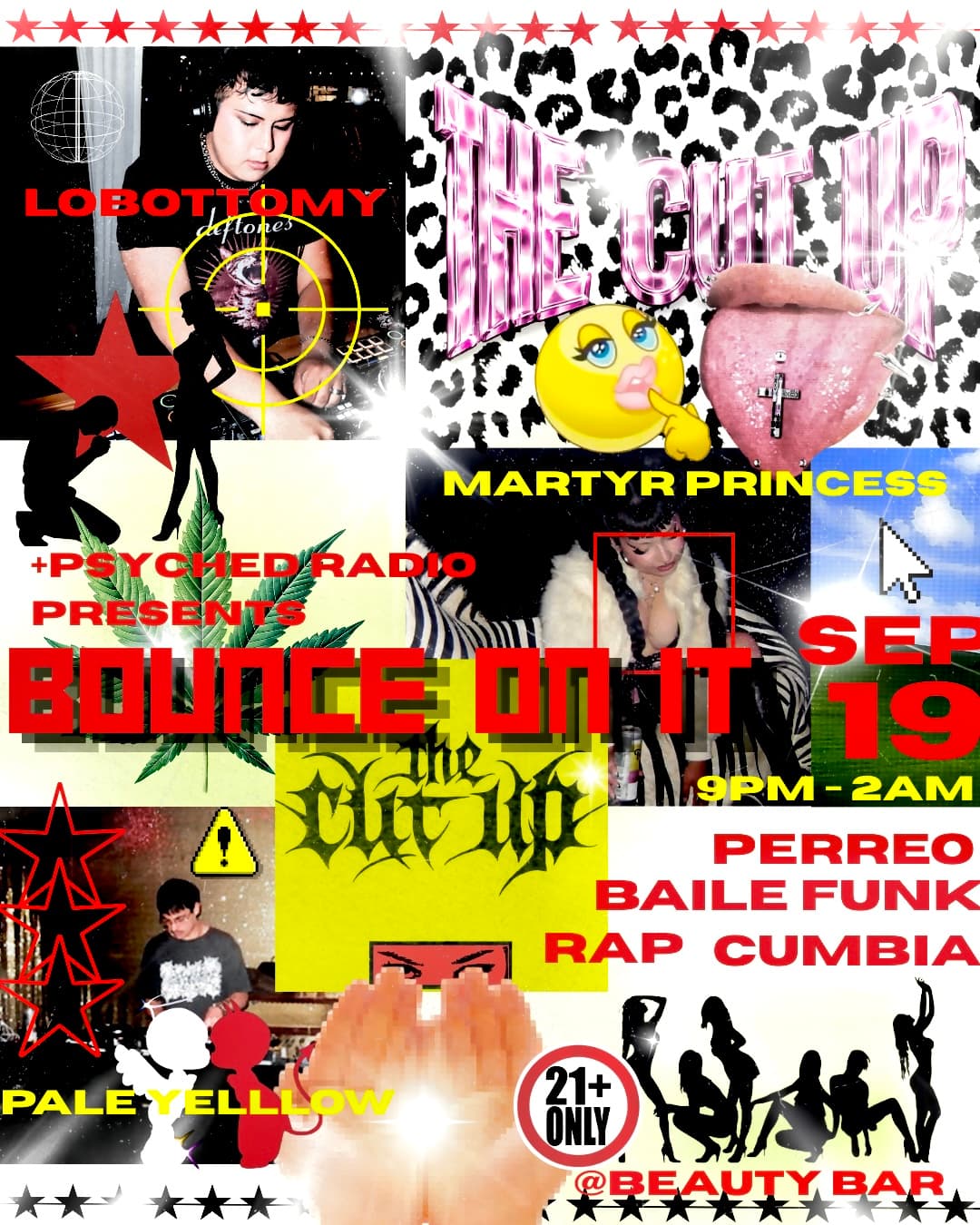 THE CUT UP AND PSYCHED RADIO PRESENTS: BOUNCE ON IT