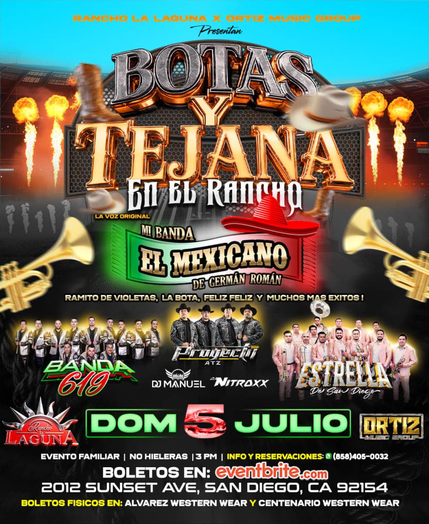 Mi Banda El Mexicano en San Diego