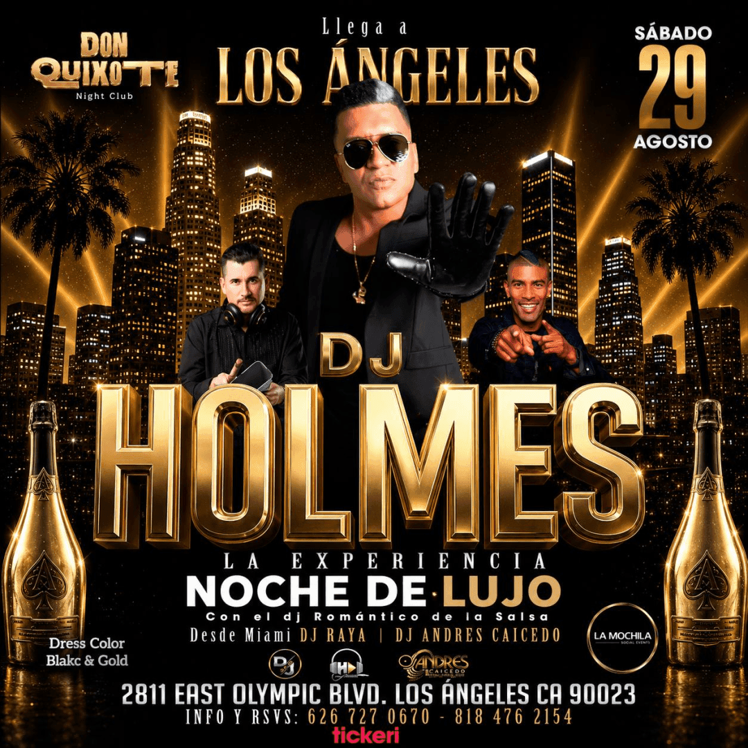 Dj Holmes La Experiencia Noche De Lujo