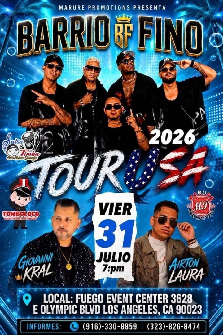 Barrio Fino en Concierto