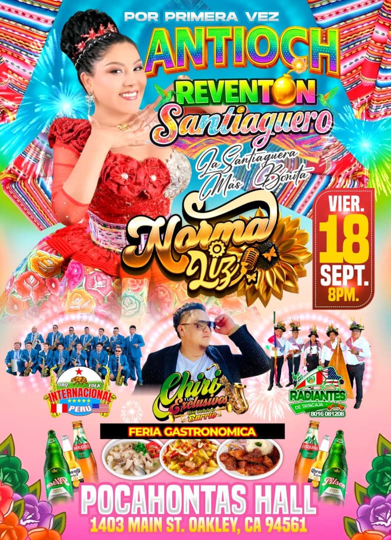 NORMA LIZ EN ANTIOCH REVENTÓ SANTIAGERO