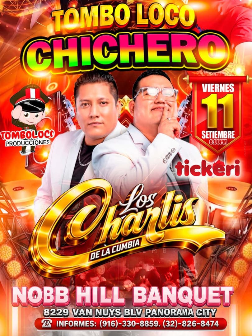 Tombo Loco Chicheto con Los Charlis de la Cumbia