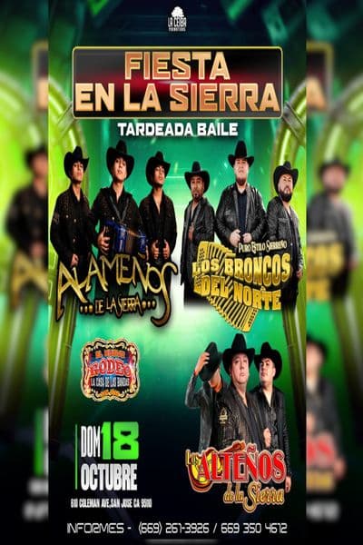 Los Alamenos de la Sierra, Los Broncos del Norte y Los Altenos de la Sierra