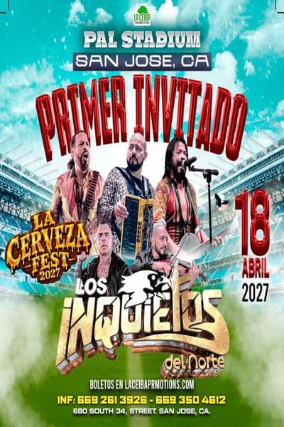 Los Inquietos del Norte - La Cerveza Fest 2027