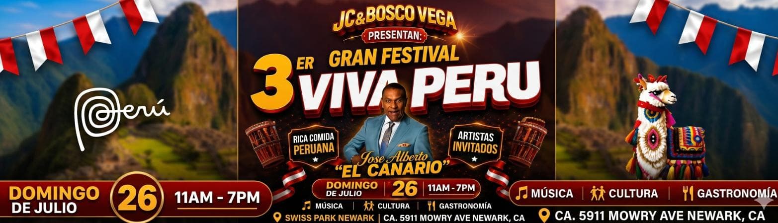 3ER FESTIVAL VIVA PERU