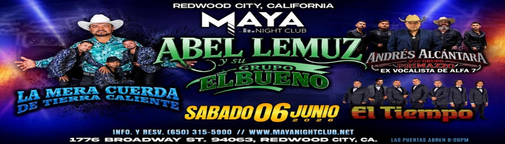 ABEL LEMUZ Y SU GRUPO EL BUENO, ANDRES ALCANTARA & MAS