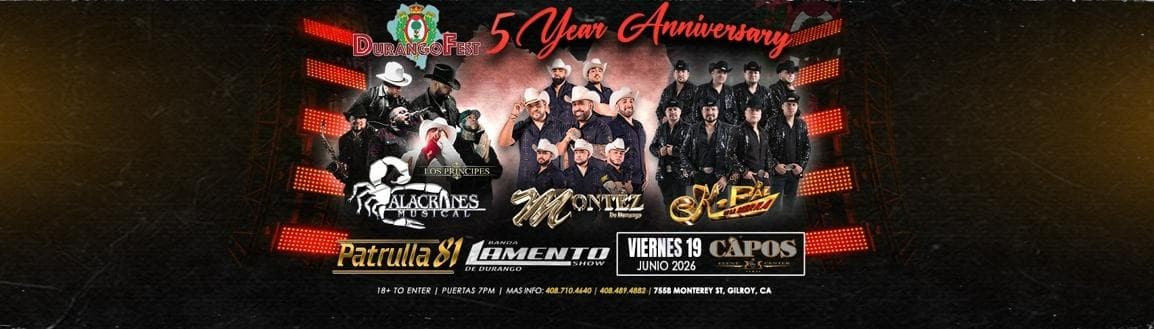 DURANGO FEST EN GILROY