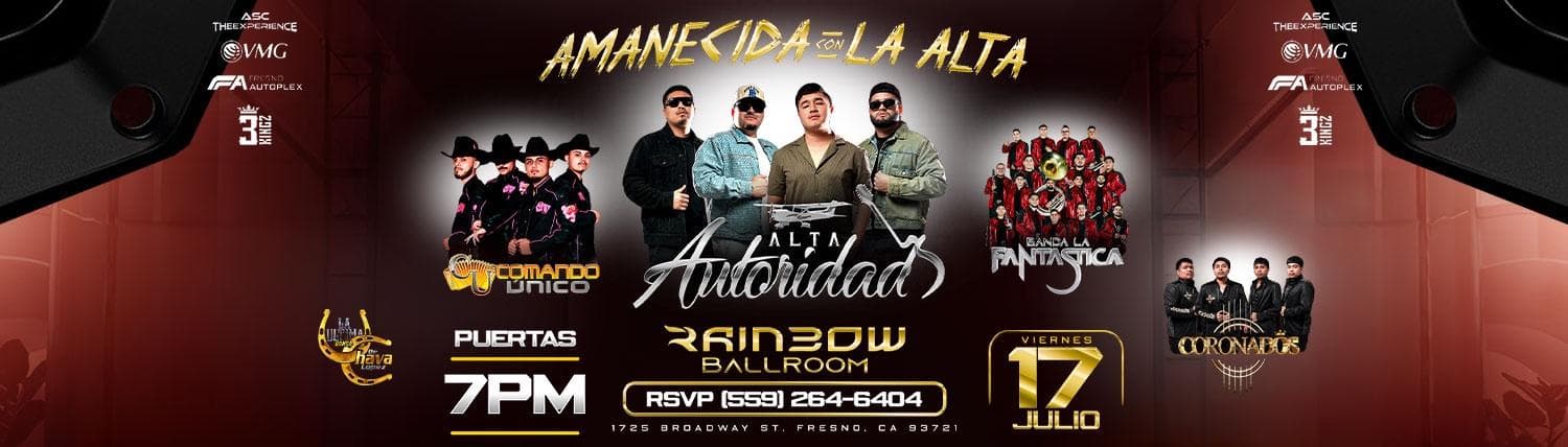 ALTA AUTORIDAD, COMANDO UNICO & MAS