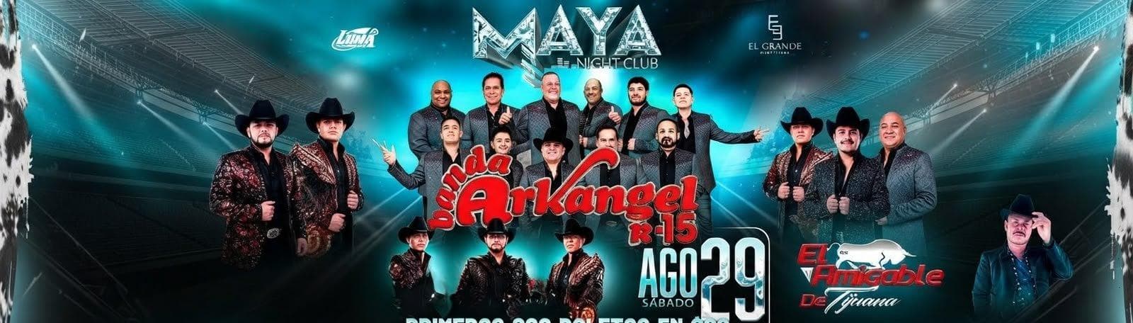 BANDA ARKANGEL R-15 Y EL AMIGABLE DE TIJUANA