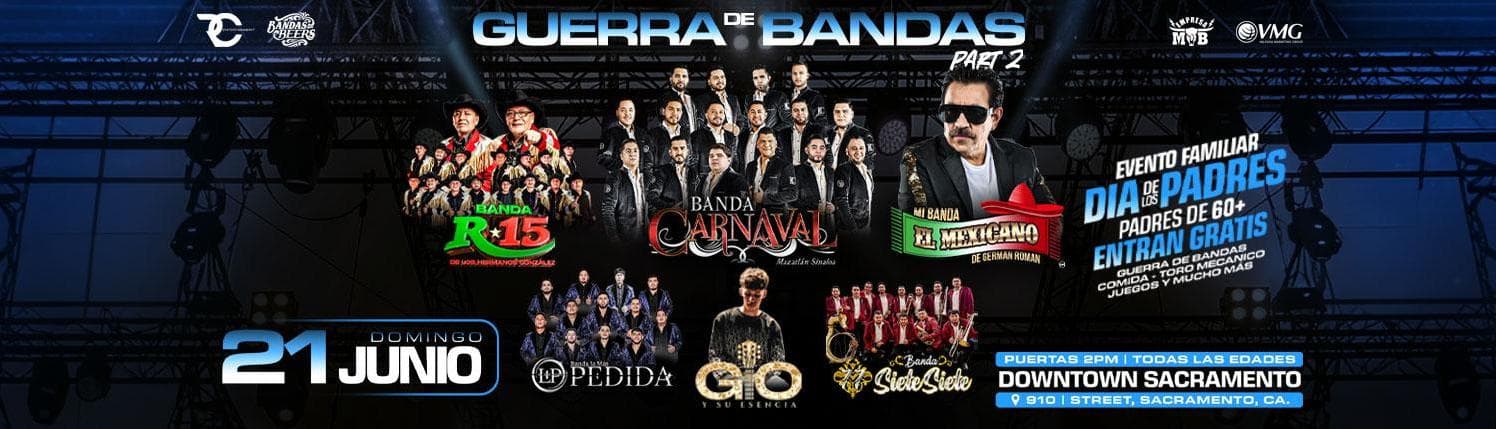 Banda Carnaval, Mi Banda El Mexicano Y Mas