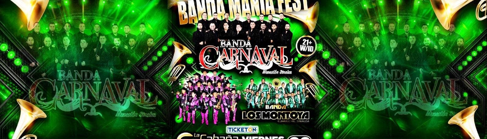 BANDA MANIA FEST, BANDA CARNAVAL & MAS