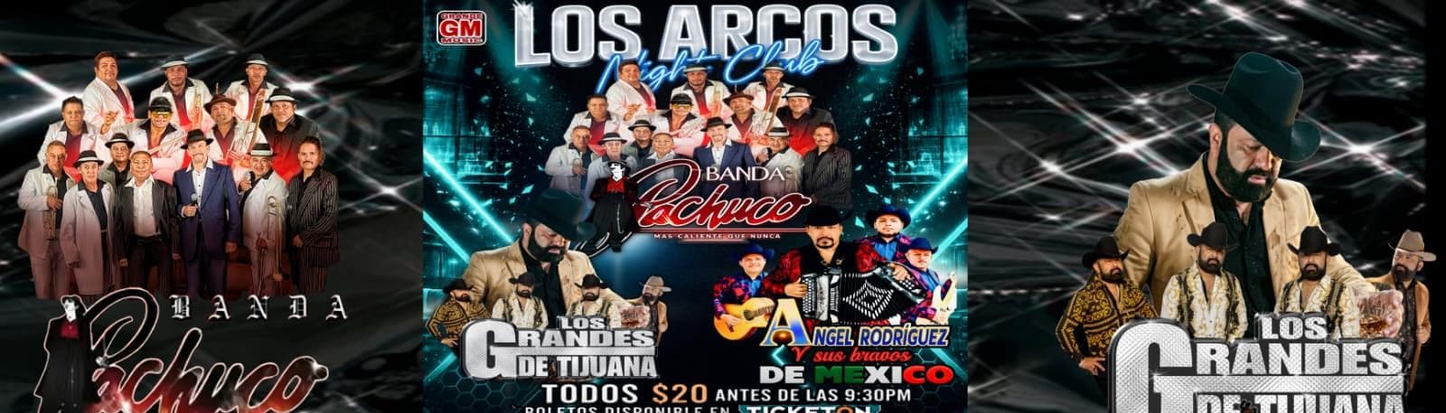 BANDA PACHUCO, LOS GRANDES DE TIJUANA & MAS