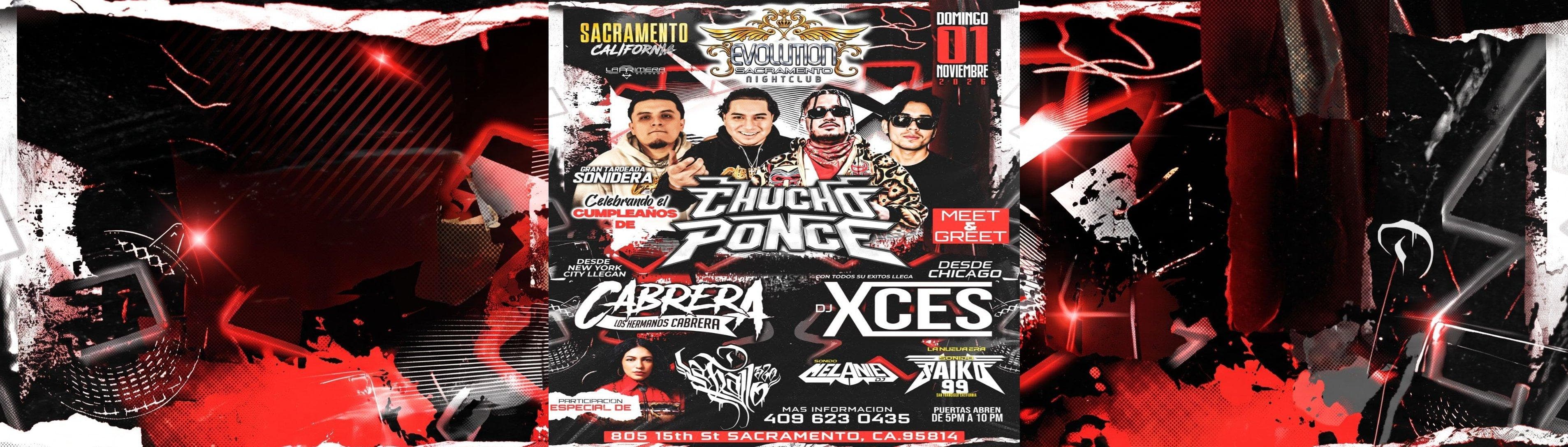 CHUCHO PONCE, DJ XCES, DJ CABRERA & MÁS