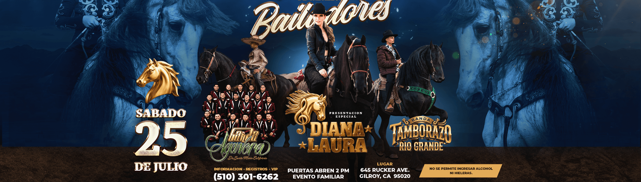 DIANA LAURA, TAMBORAZO RIO GRANDE & BANDA LA AGAVERA
