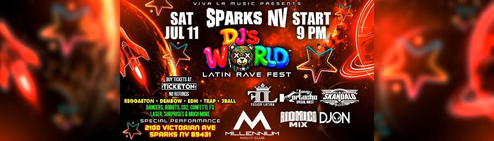 Dj's World Latin Rave Fest