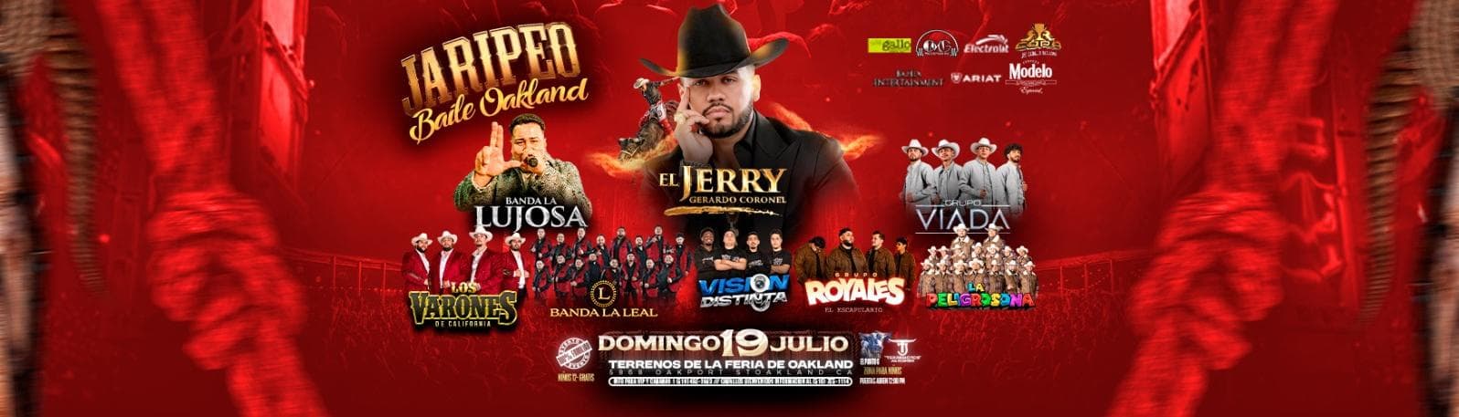 EL JERRY GERARDO CORONEL, BANDA LA LUJOSA Y MAS