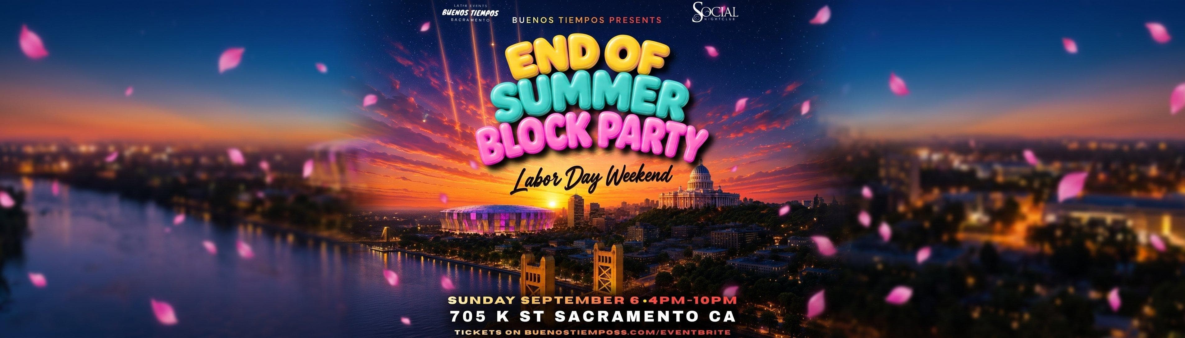 LABOR DAY WEEKEND BLOCK PARTY