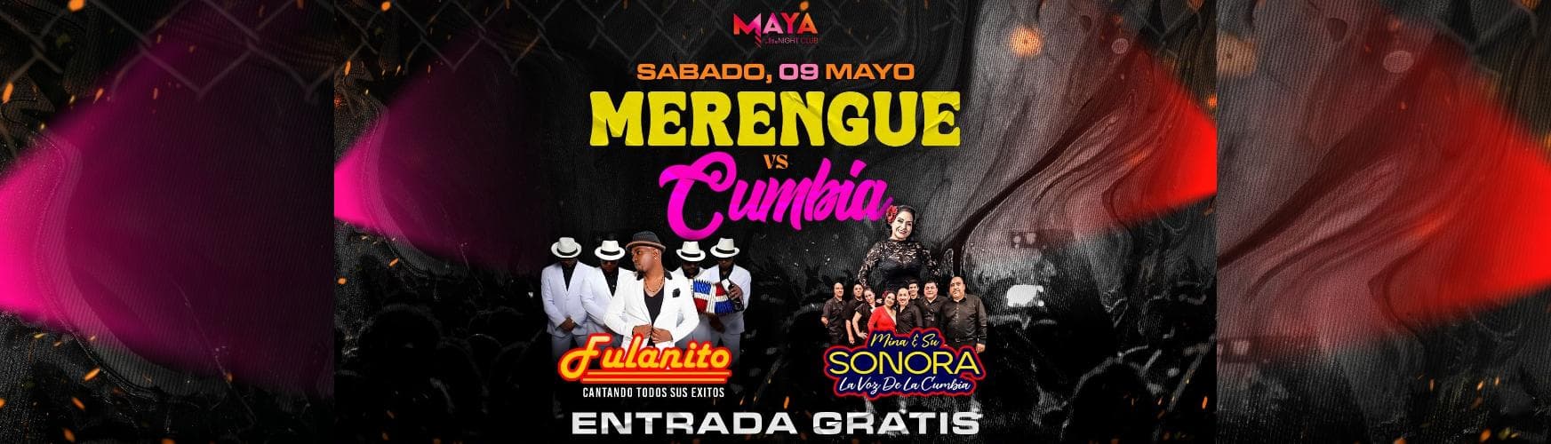 FULANITO & MINA & SU SONORA GRATIS EN CLUB MAYA