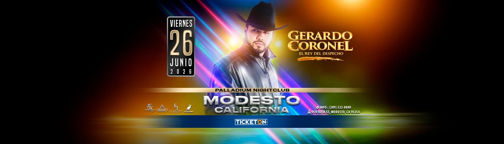 GERARDO CORONEL EN MODESTO