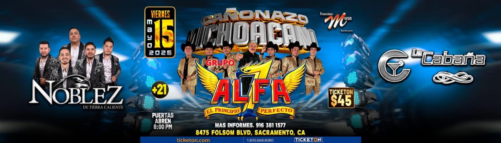 GRUPO ALFA 7 & NOBLEZ DE TIERRA CALIENTE