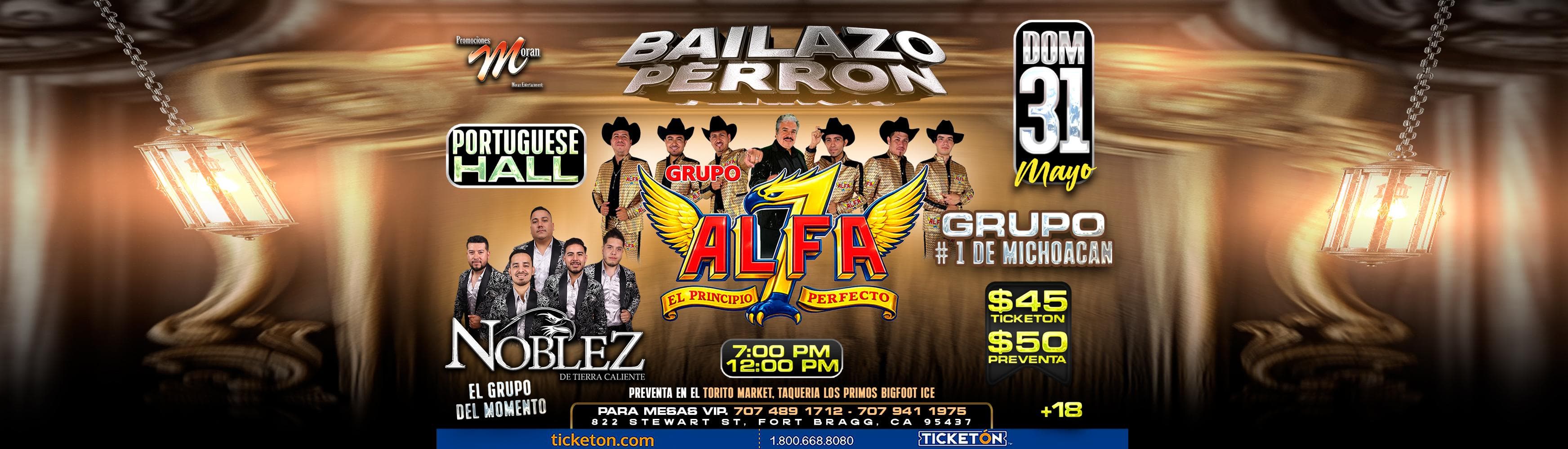 GRUPO ALFA 7 Y NOBLES DE TIERRA CALIENTE